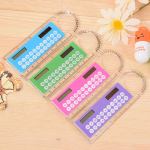 Solar Mini Calculator Magnifier thin Ruler for Office - Image 2