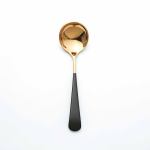 Stainless Steel Round Head Spoon Korean Rice Spoon - Image 5