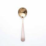 Stainless Steel Round Head Spoon Korean Rice Spoon - Image 6