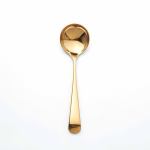 Stainless Steel Round Head Spoon Korean Rice Spoon - Image 3